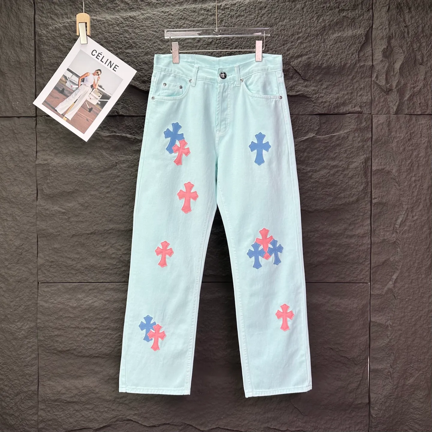 2025New Arrival Light Blue Pink Quality ， ， ， ， ， ！ ， ， ！！！ ：Light Blue Size：28、30、32、34（ Size）
